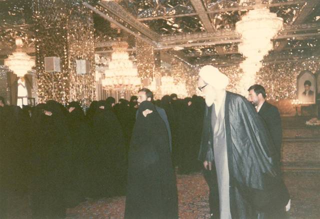 ديدار با توليت آستان قدس رضوي